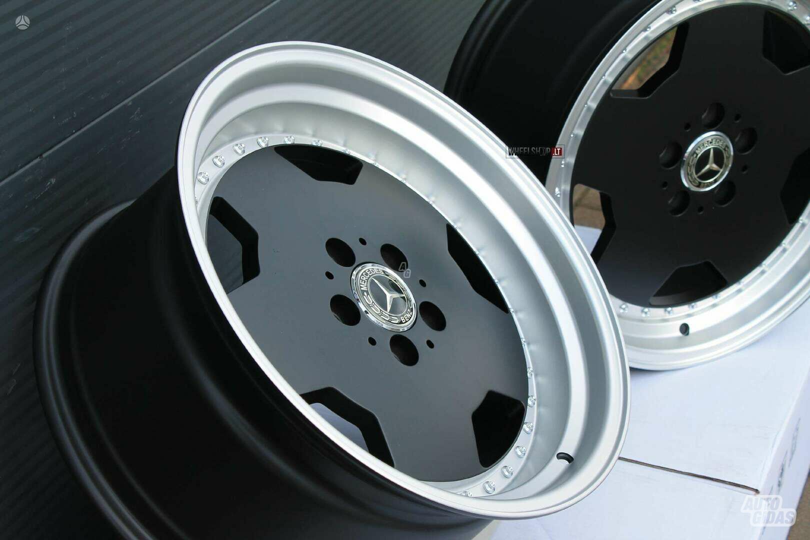 Monoblock Black Matt rims