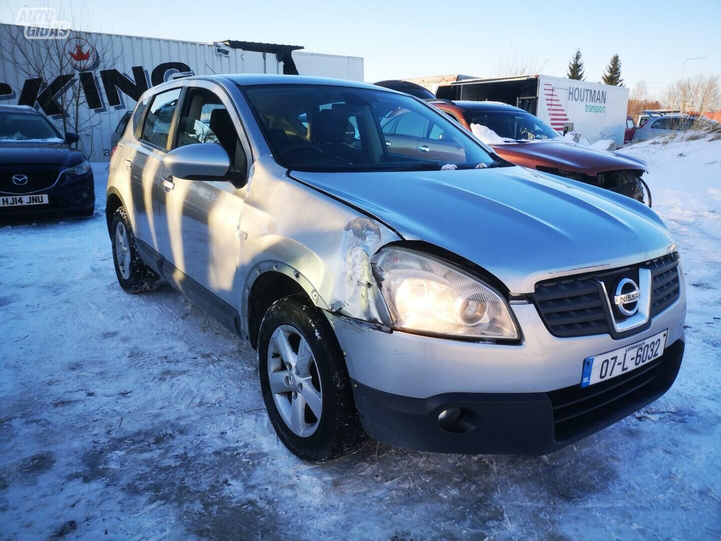 Nissan Qashqai 2007 m dalys