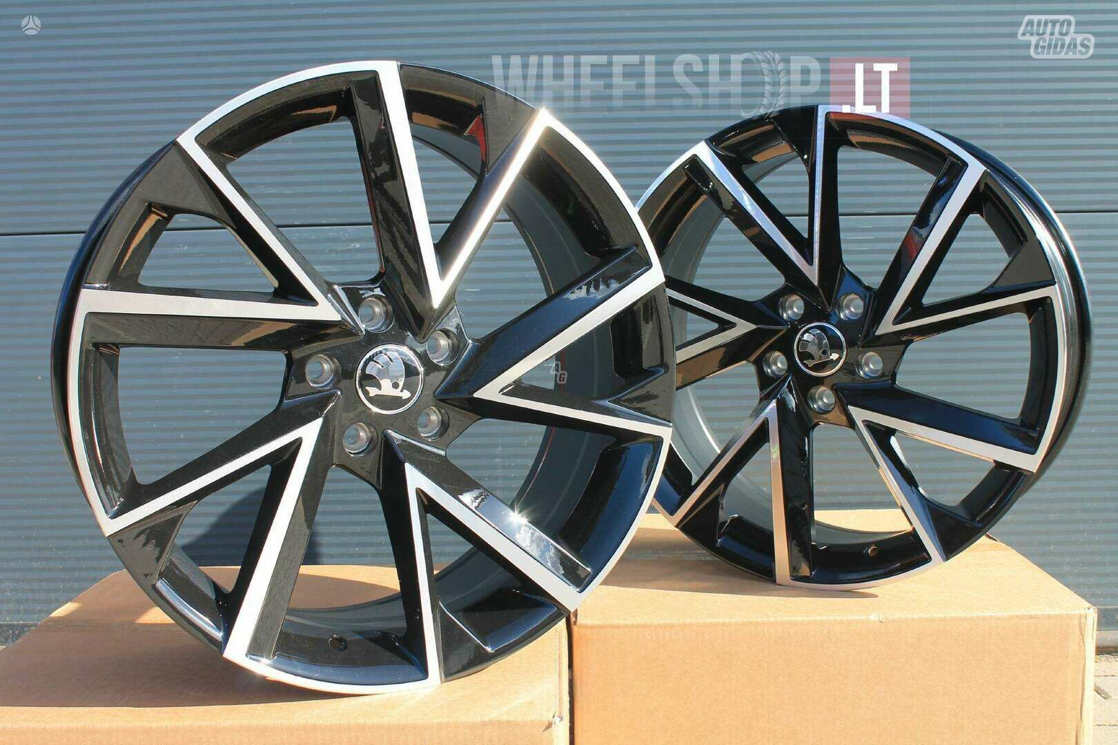 Dynamic Style Black Polished rims