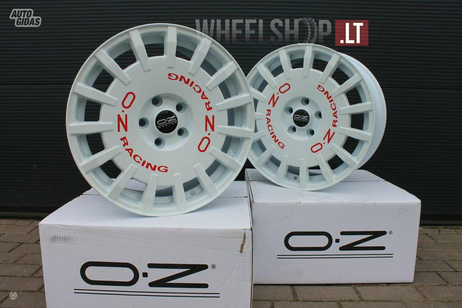 Rally Racing Race White rims