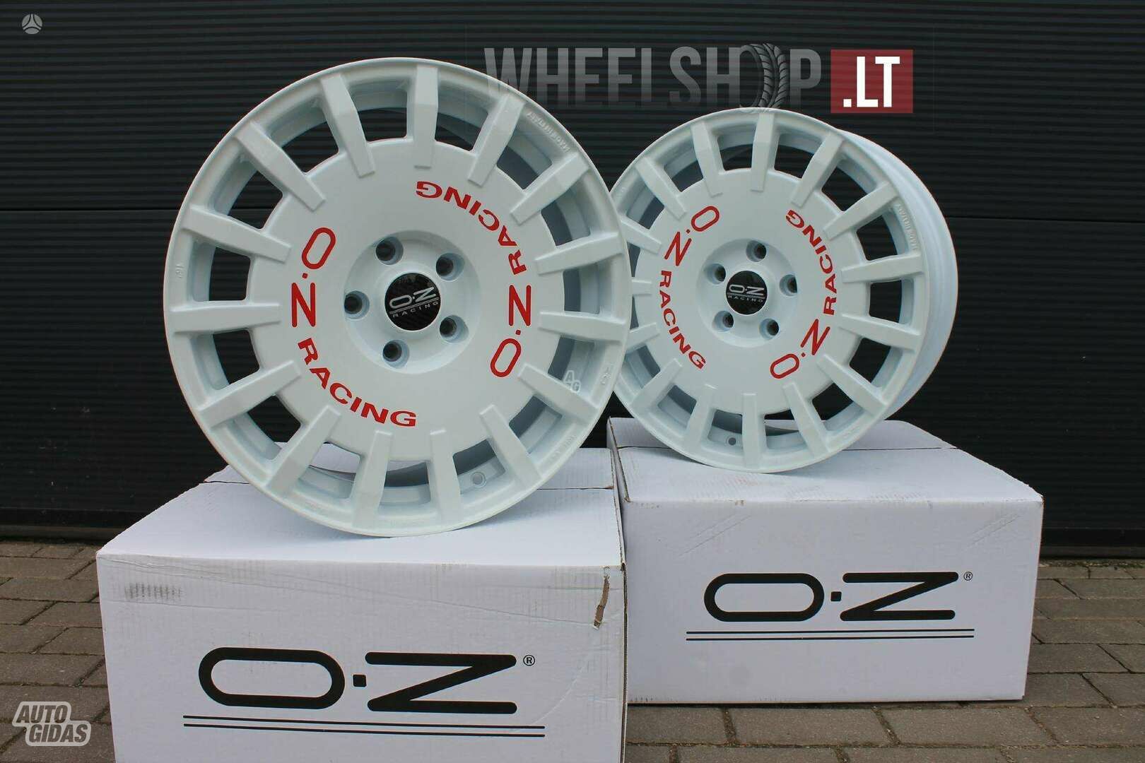 Rally Racing Race White rims