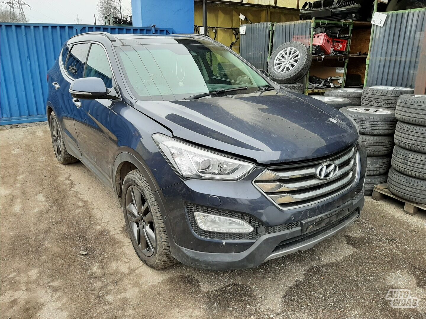 Hyundai Santa Fe 2014 m dalys