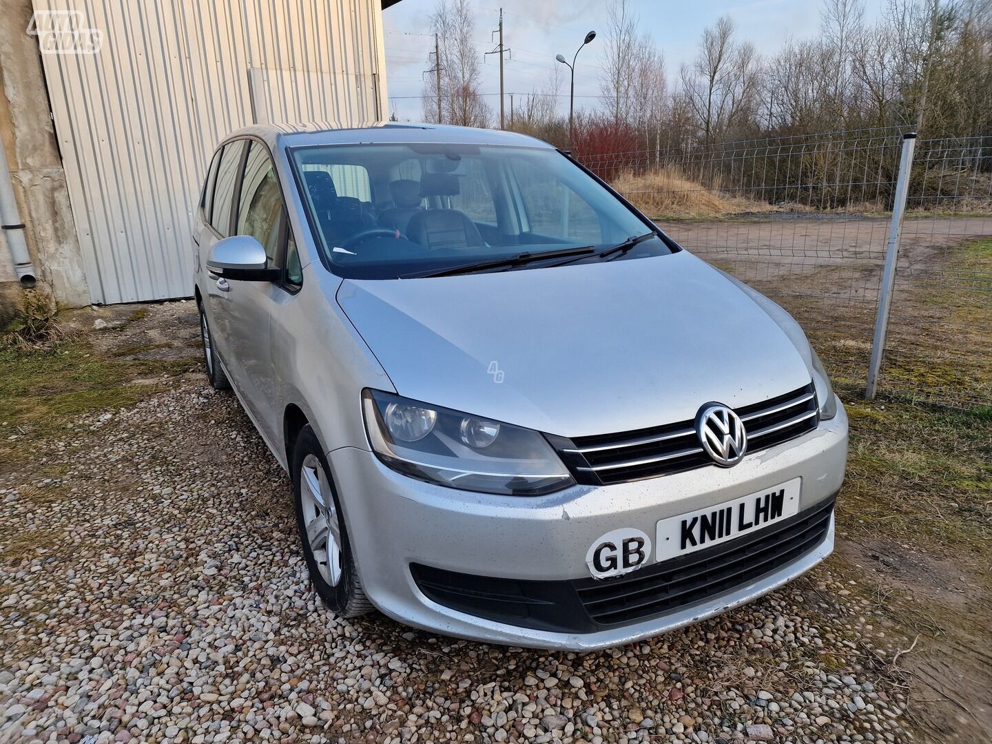 Volkswagen Sharan 2010 m dalys