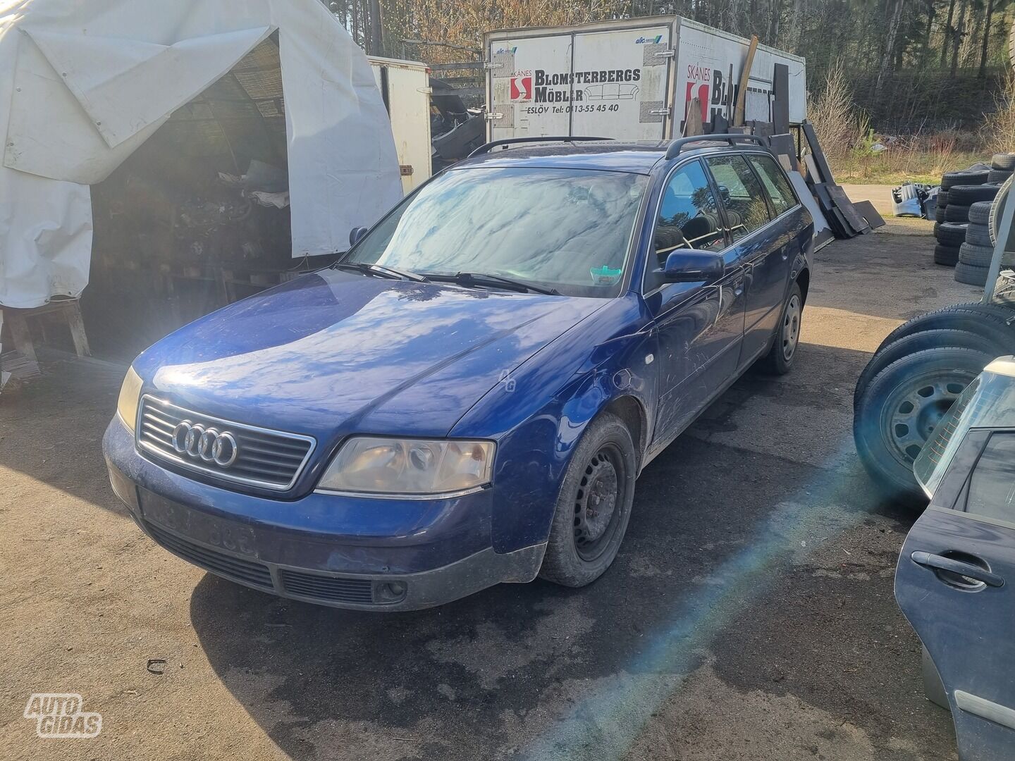 Audi A6 C5 1999 m dalys