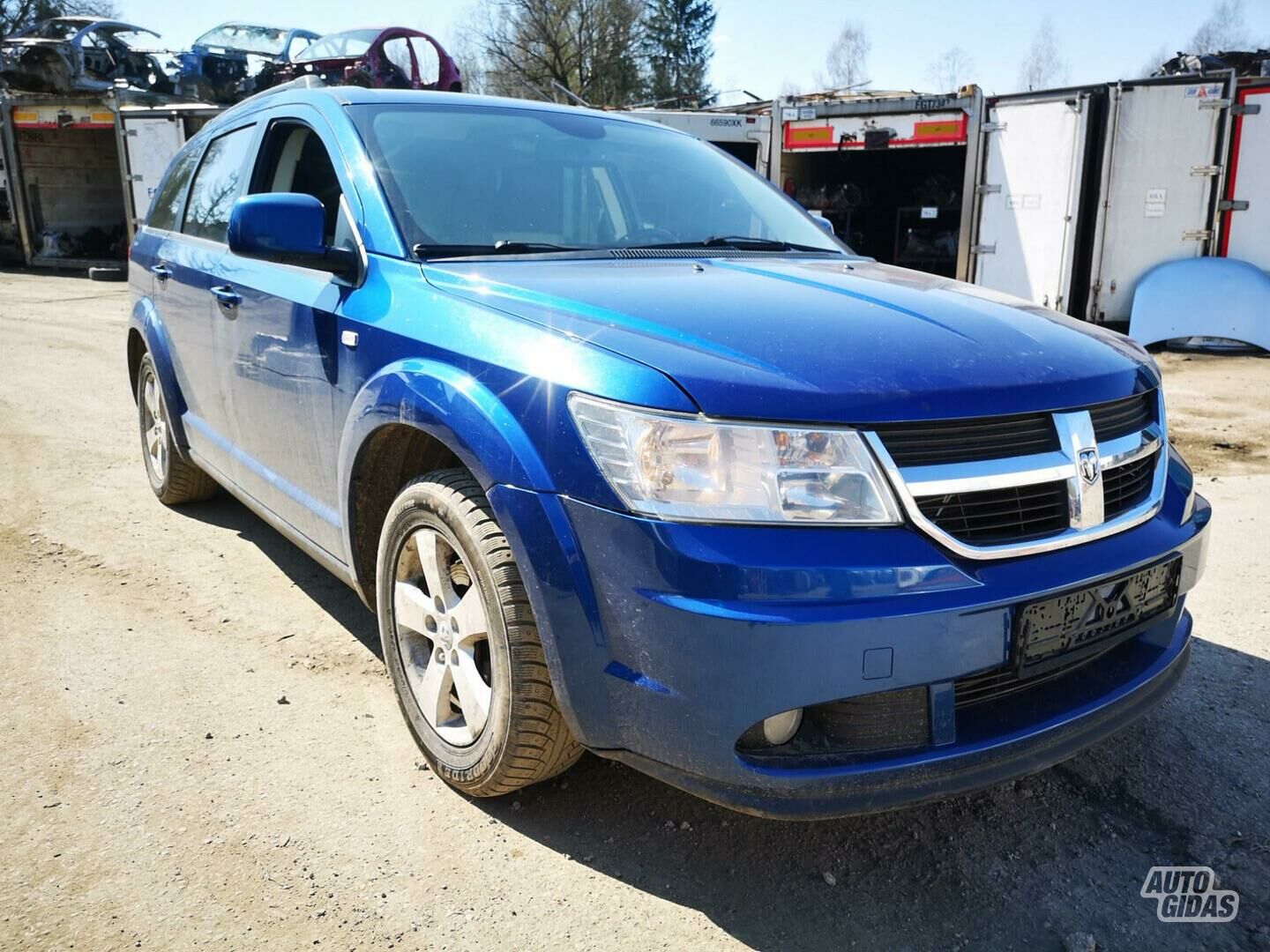 Dodge Journey 2008 m dalys