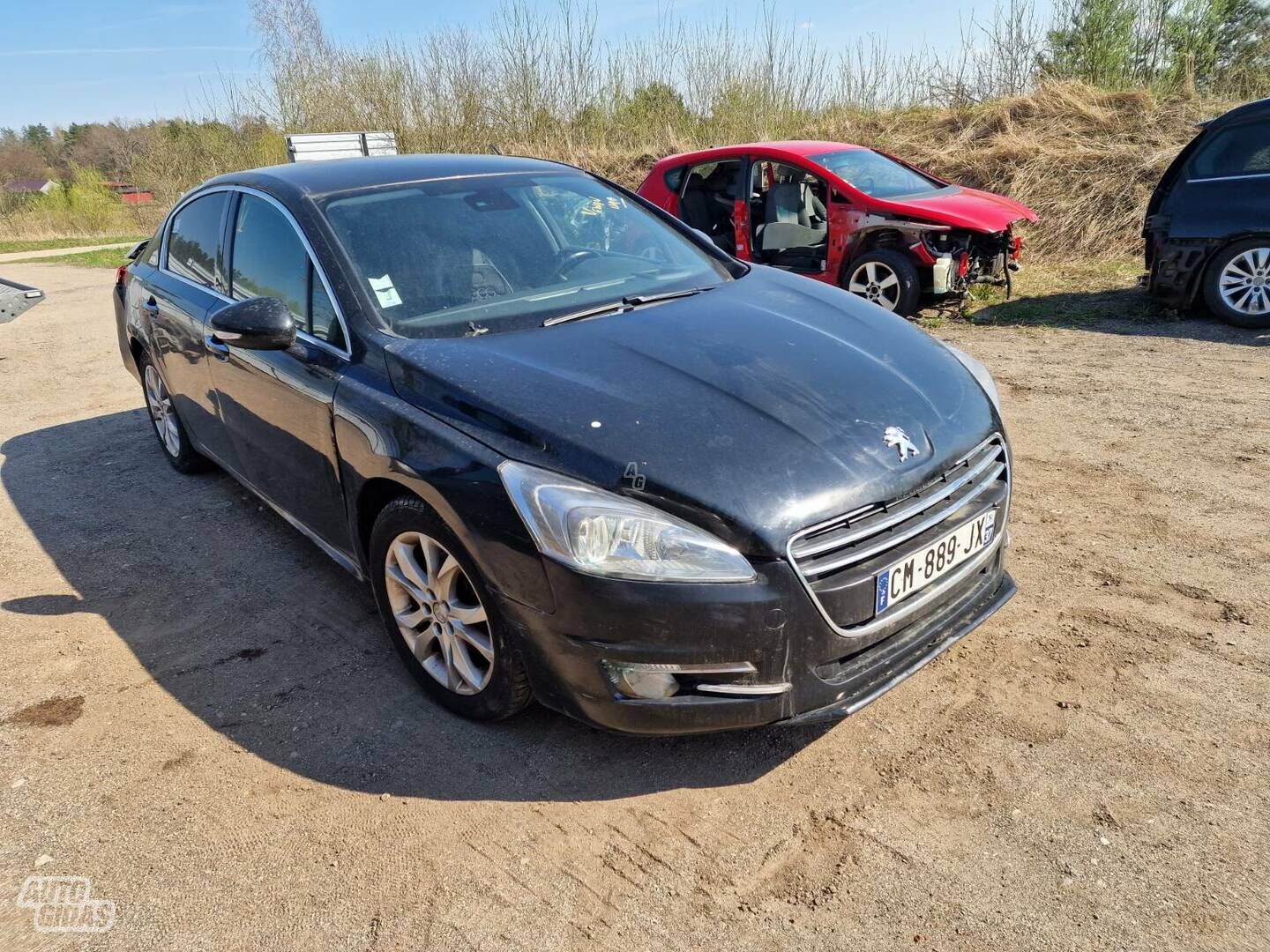 Peugeot 508 2012 m dalys