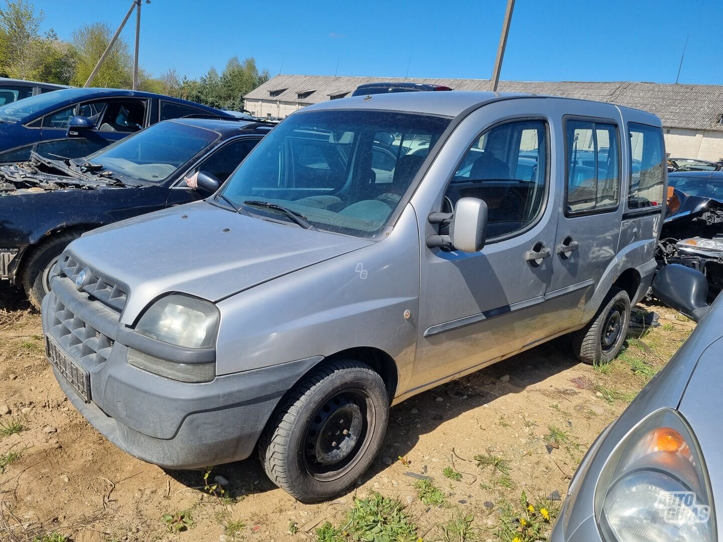 Fiat Doblo 2002 m dalys