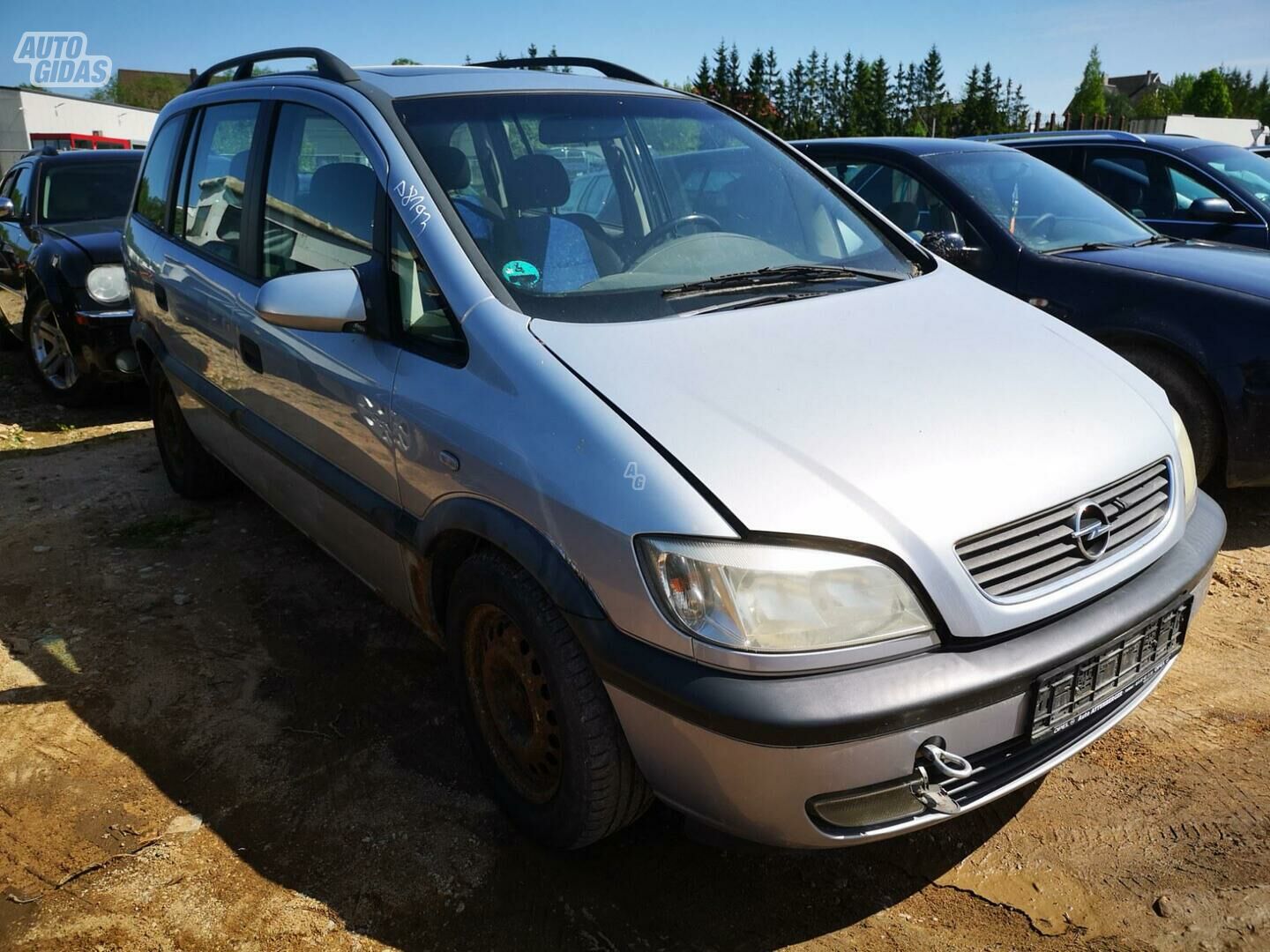 Opel Zafira 1999 г запчясти