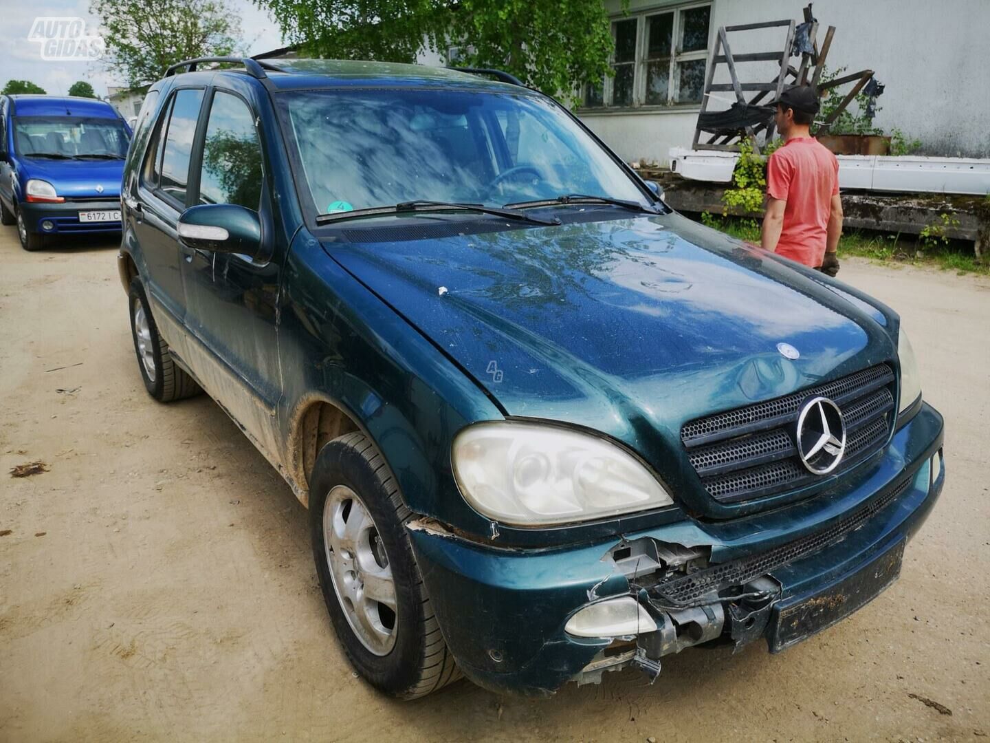 Mercedes-Benz Ml Klasė 2002 m dalys