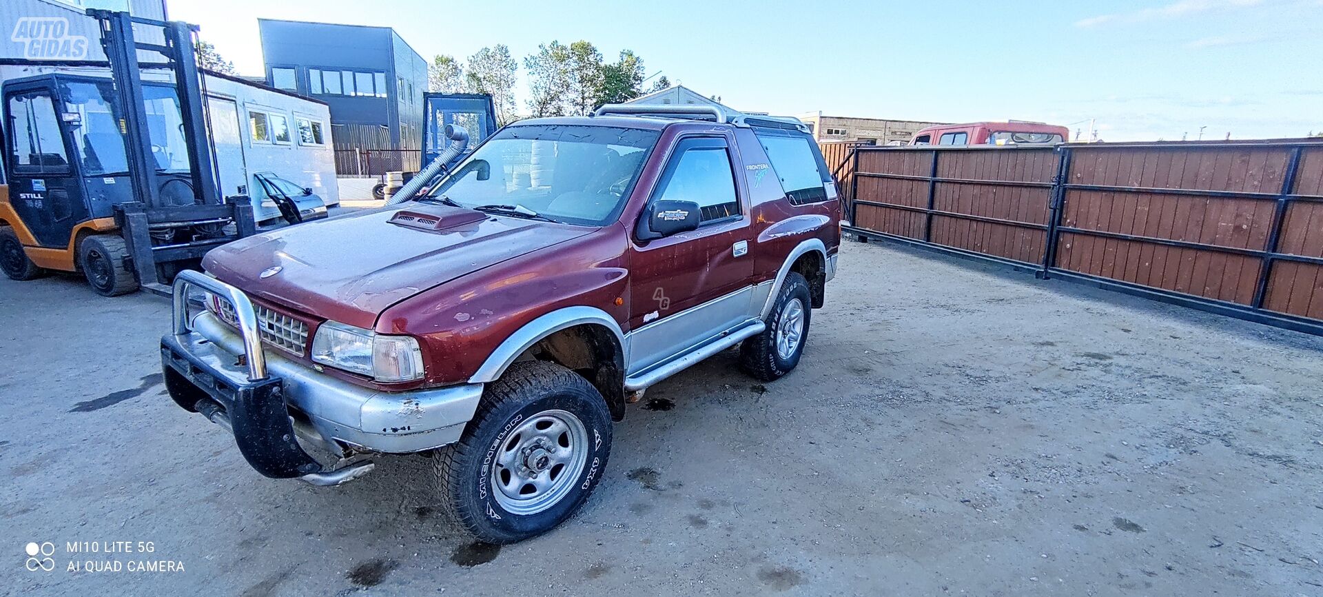 Opel Frontera 1996 m dalys