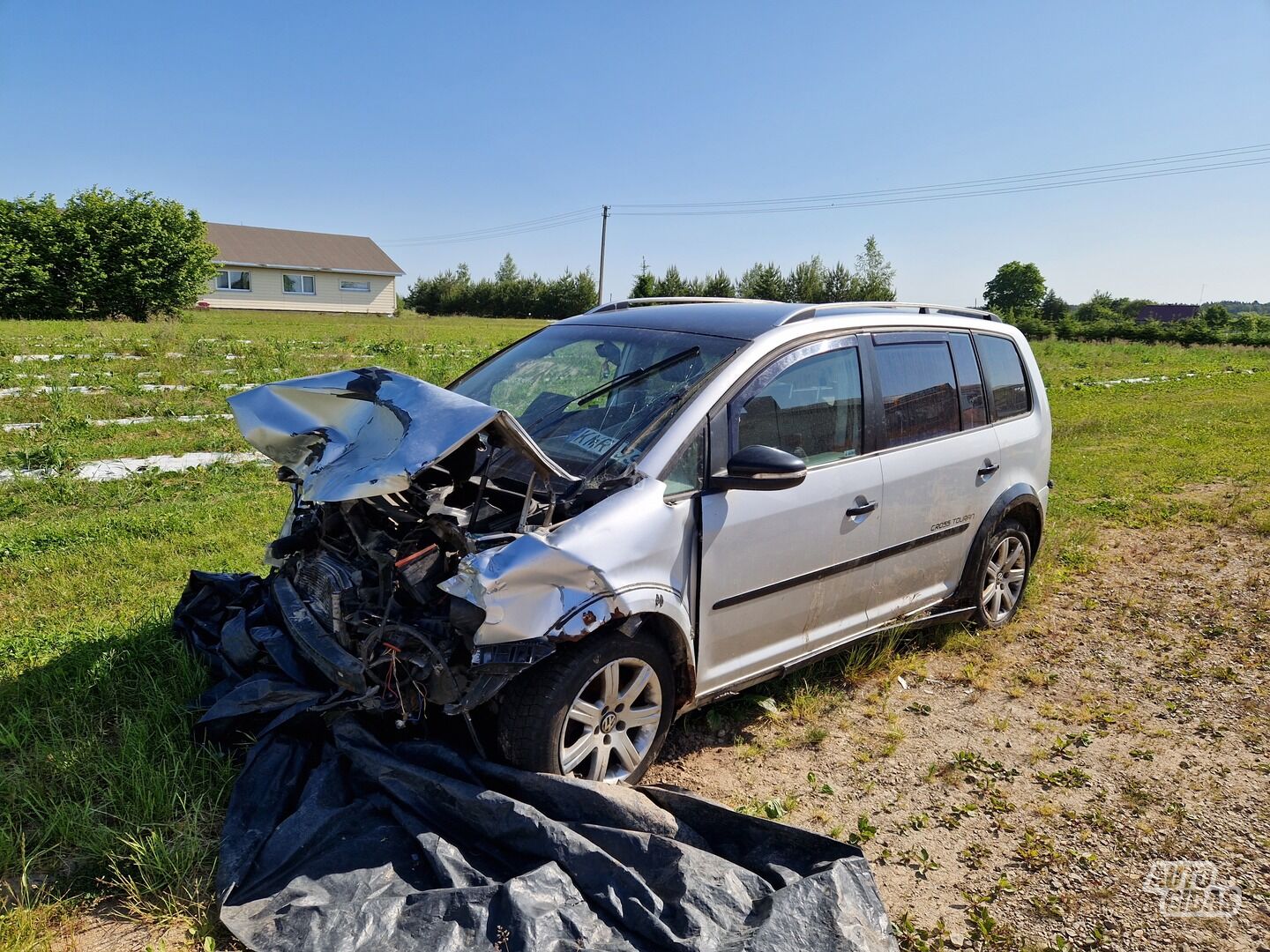 Volkswagen Touran I Odinis salonas 7vt. 2007 y parts