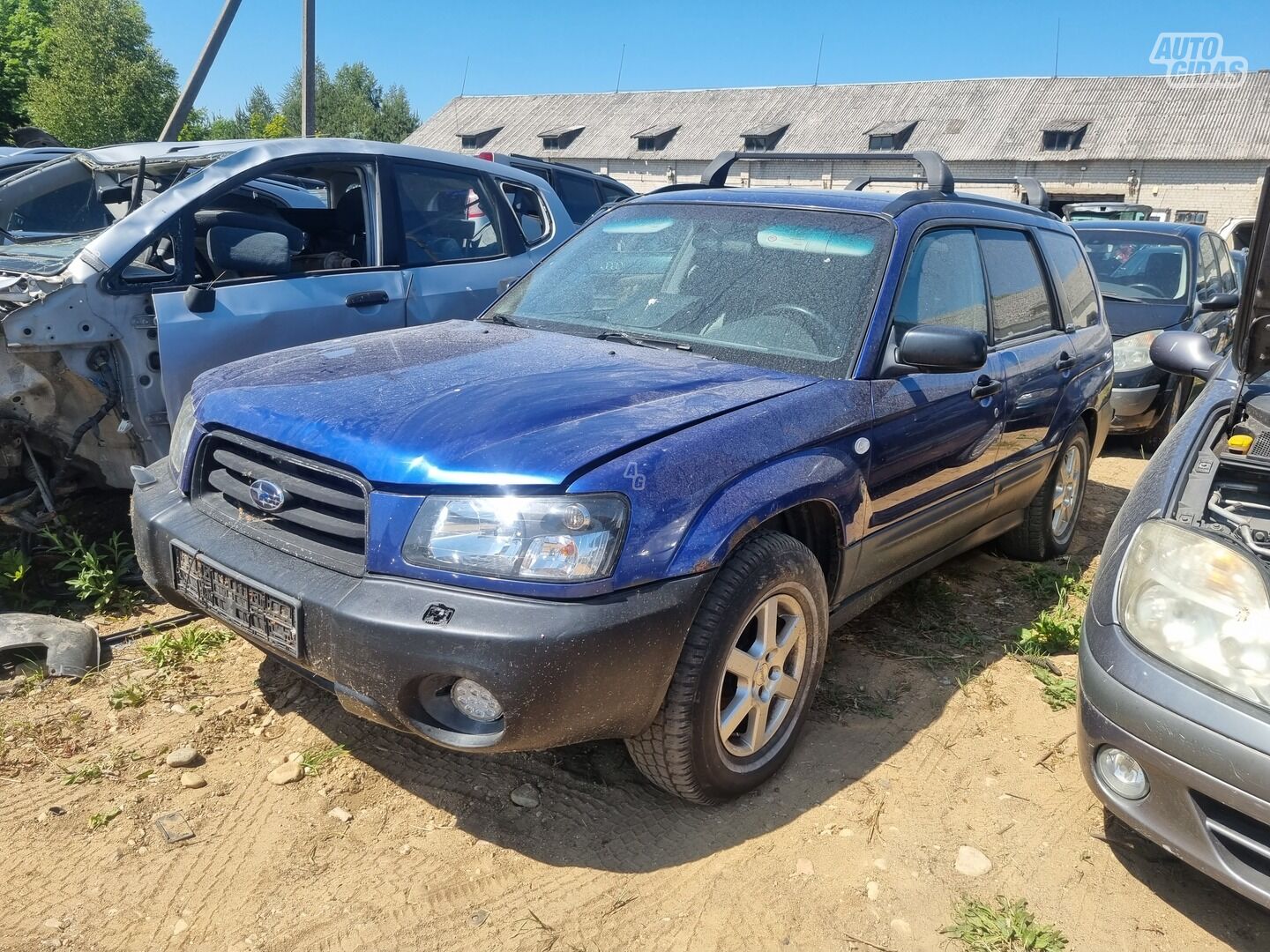 Subaru Forester 2003 m dalys