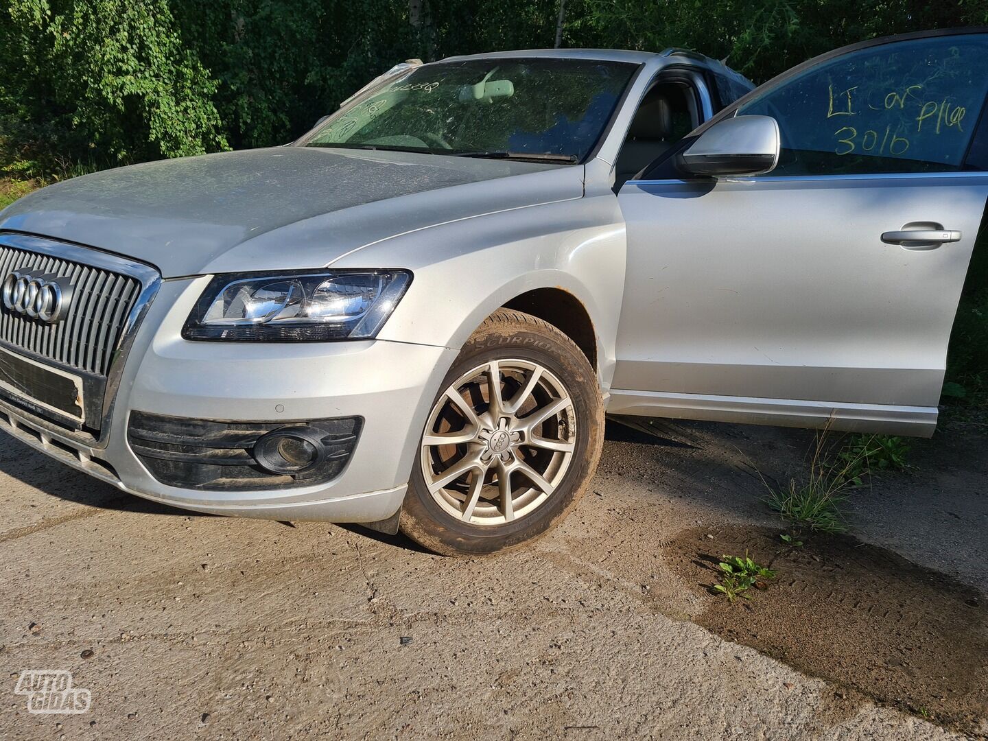 Audi Q5 2010 m dalys