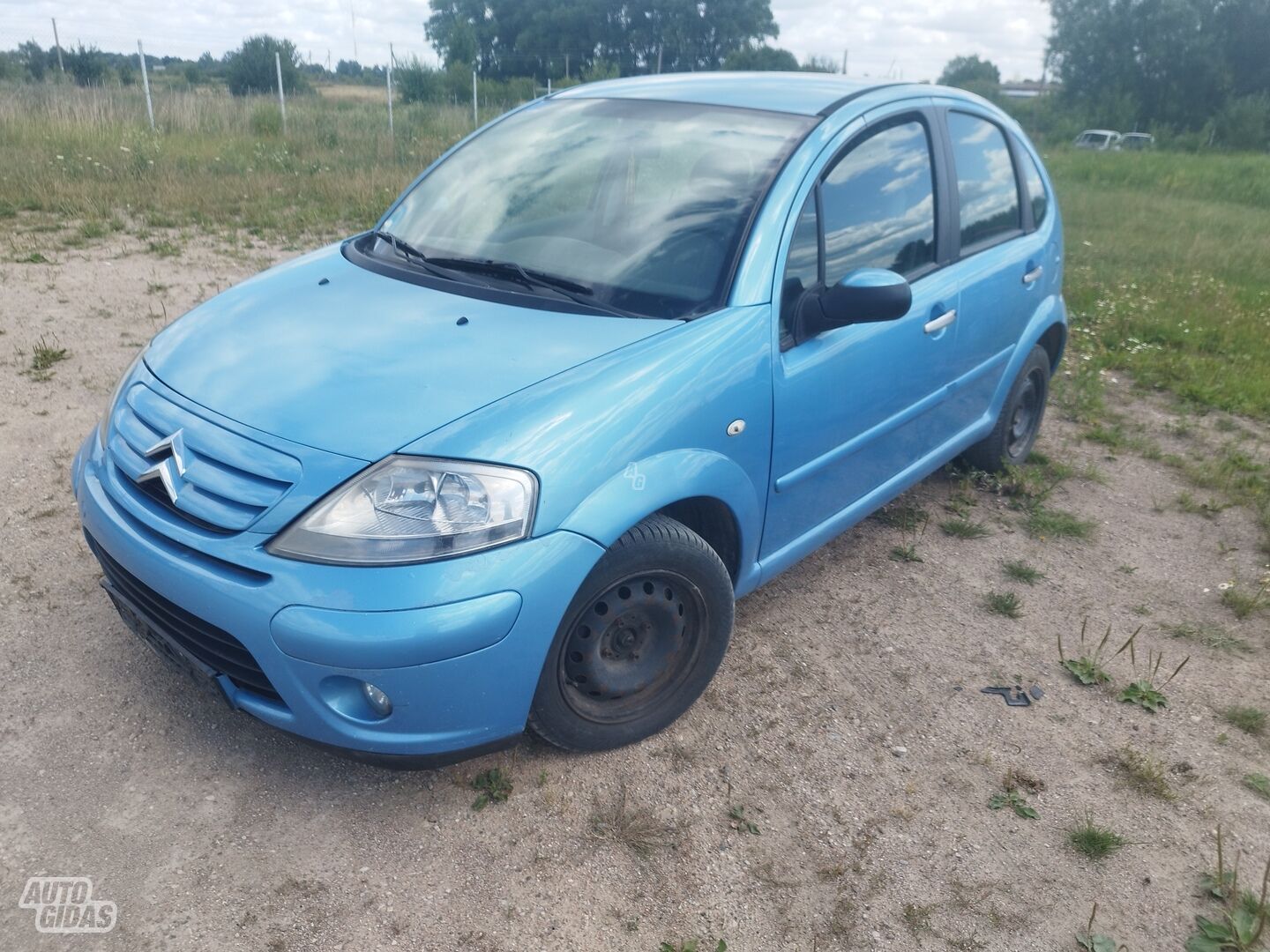 Citroen C3 HDI 2005 m dalys