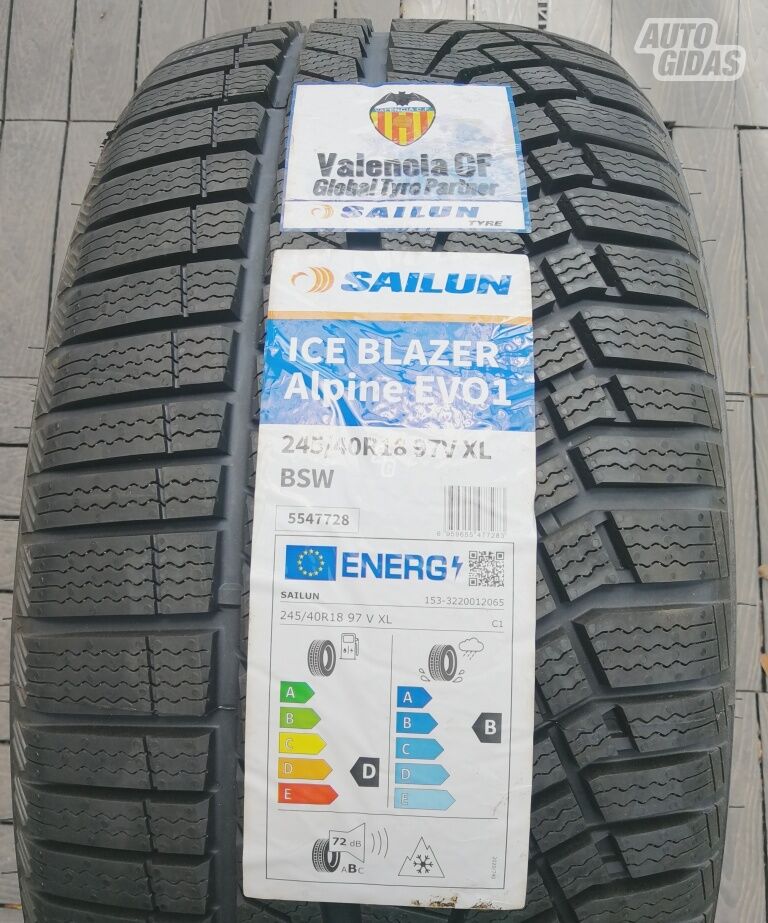 Sailun Alpine EVO 1 R18 winter tyres passanger car