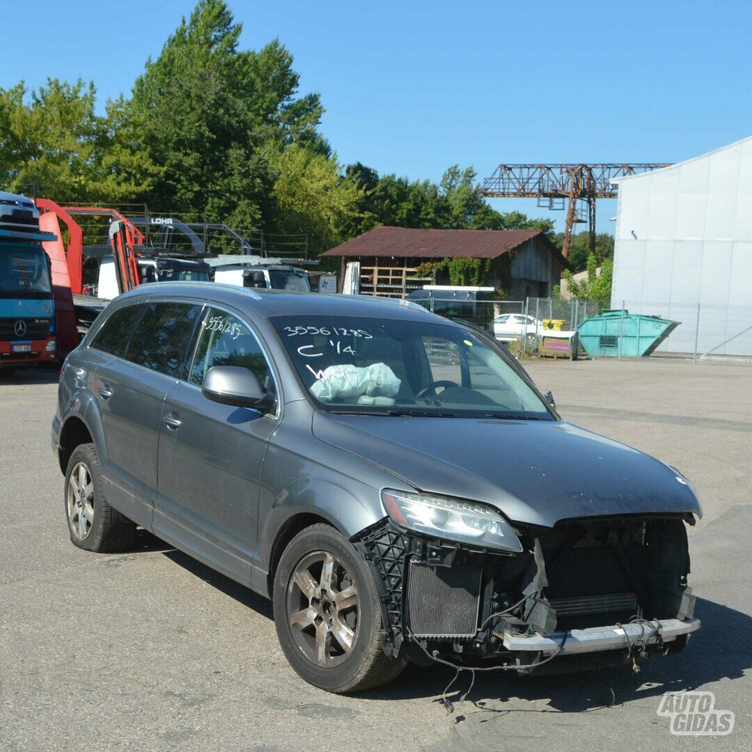 Audi Q7 2013 m dalys