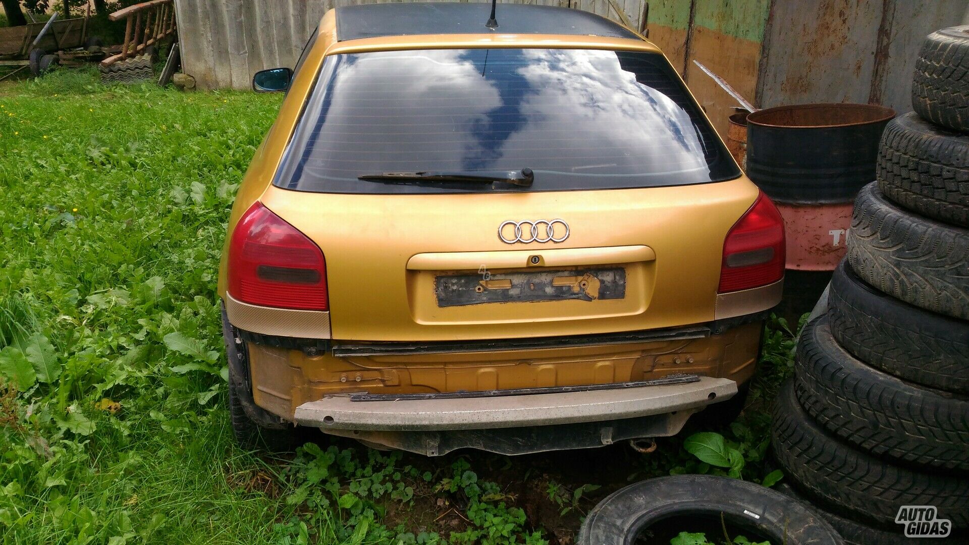 Audi A3 8L 1997 m dalys