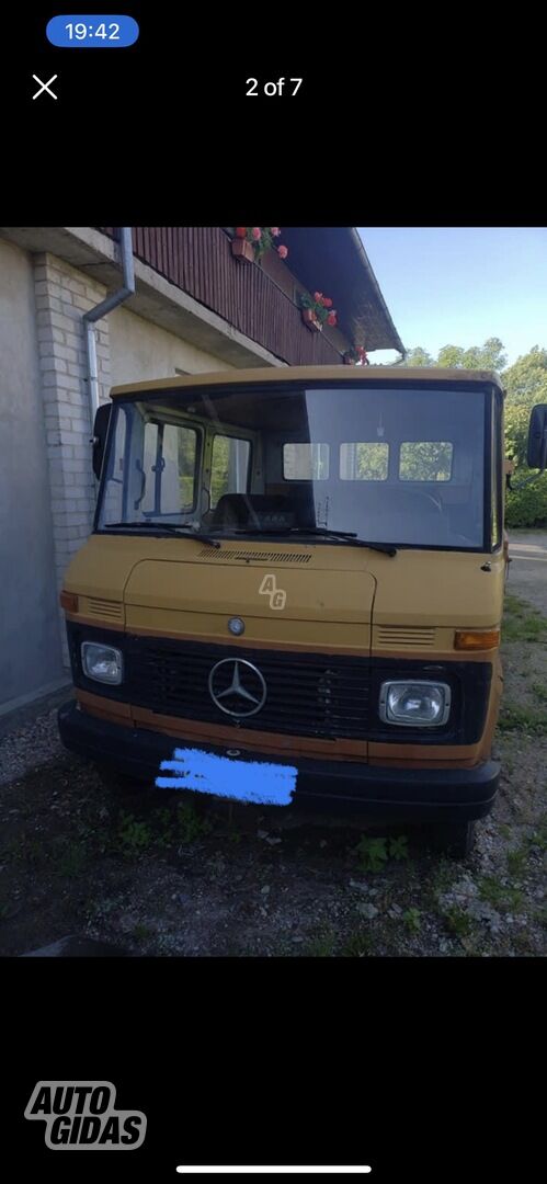 Van, truck up to 7.5t. Mercedes-Benz 508D 1981 y parts