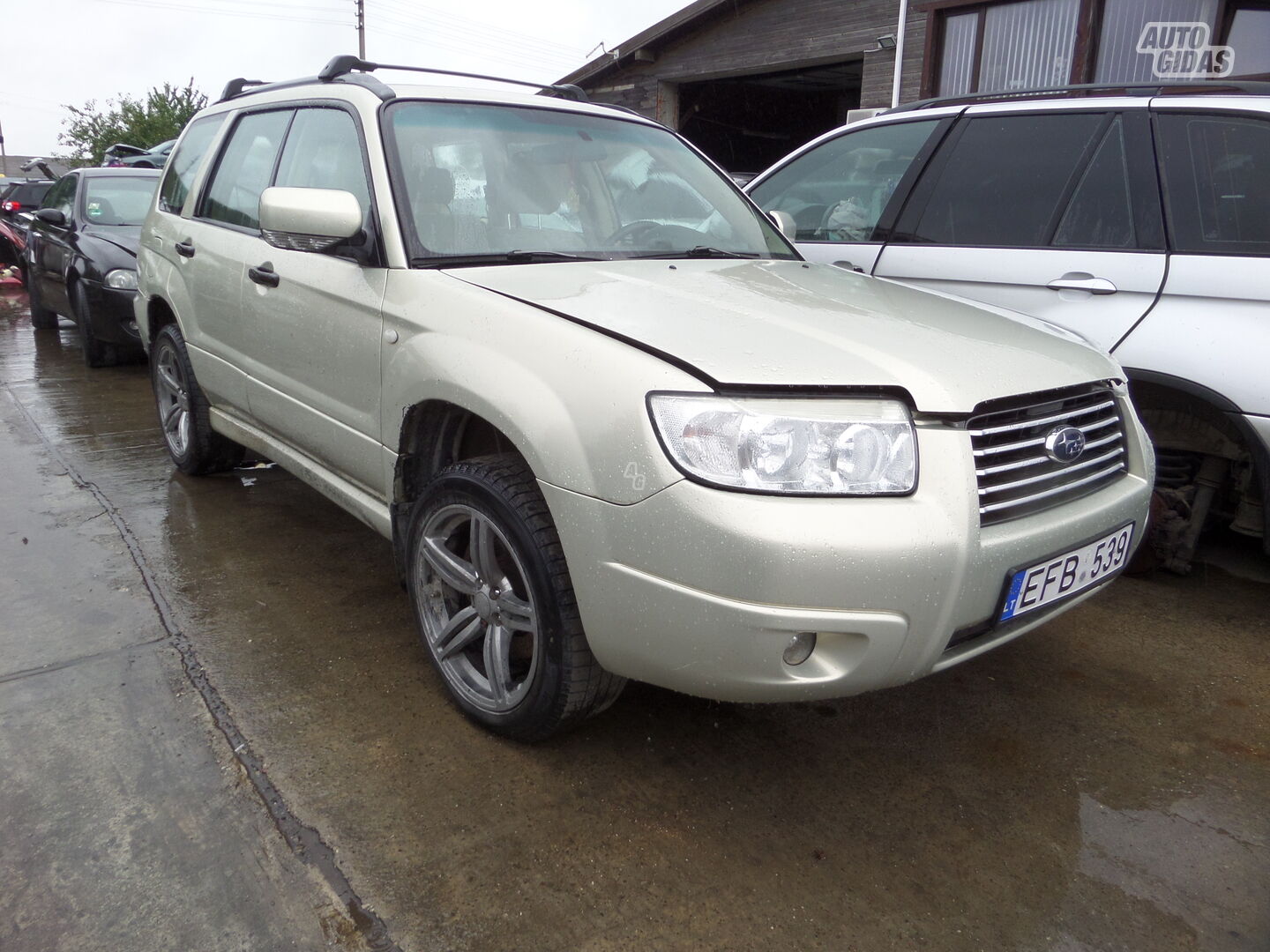 Subaru Forester 2008 m dalys