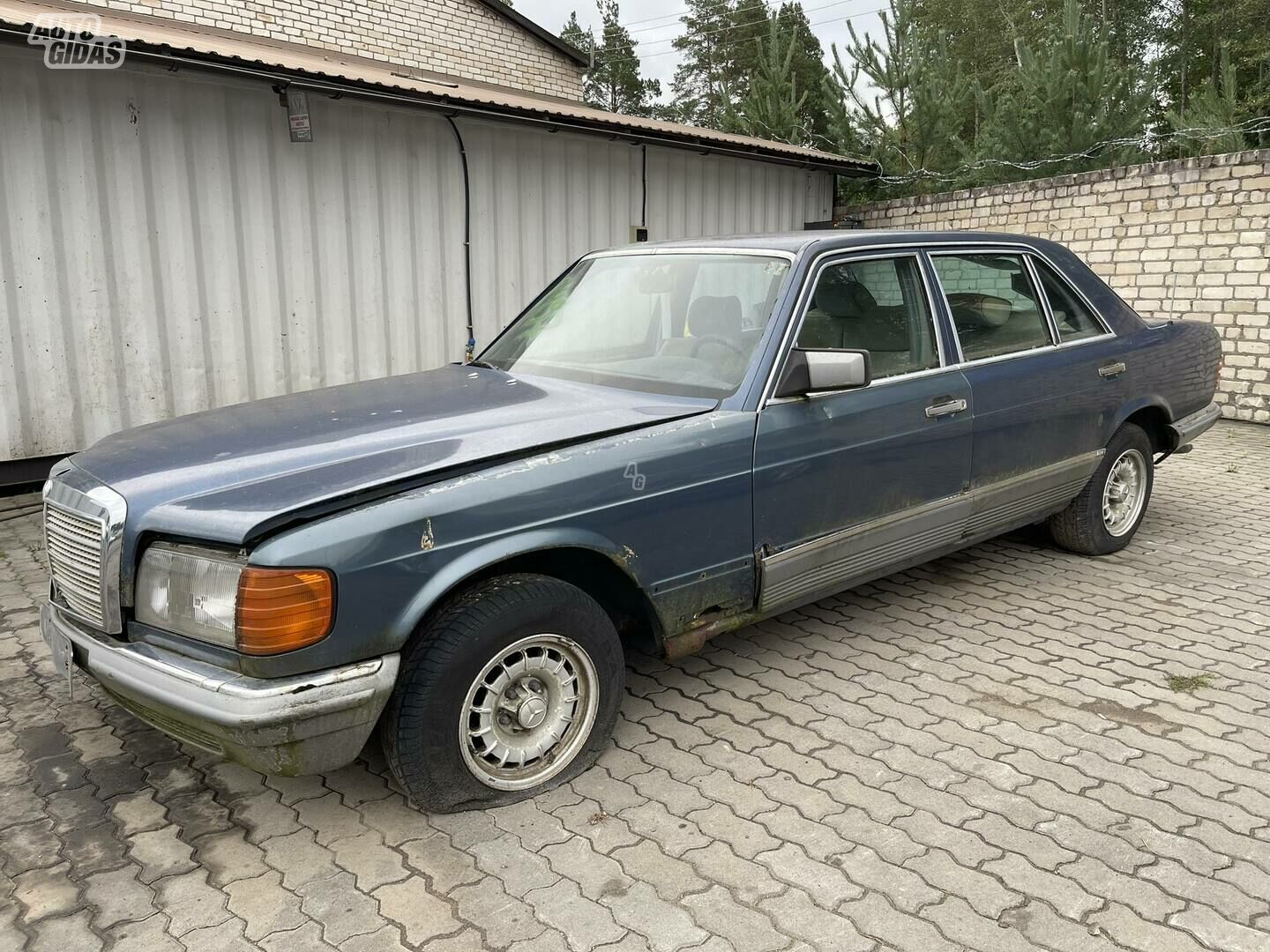 Mercedes-Benz S Klasė 1985 m dalys