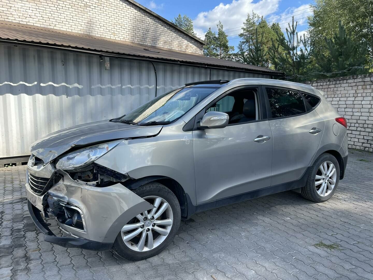 Hyundai Ix35 2010 m dalys