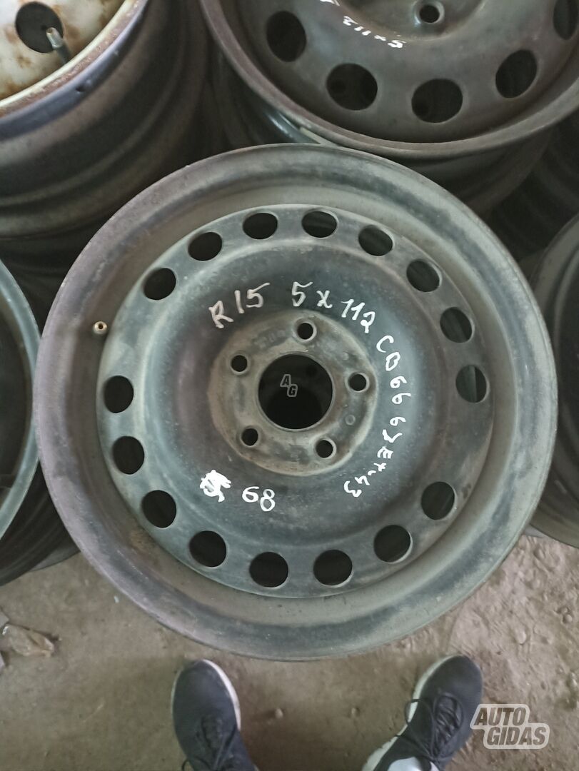 R15 plieniniai štampuoti ratlankiai