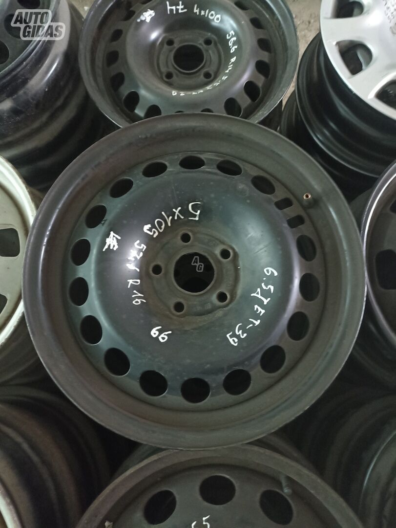 R16 стальные штампованные диски