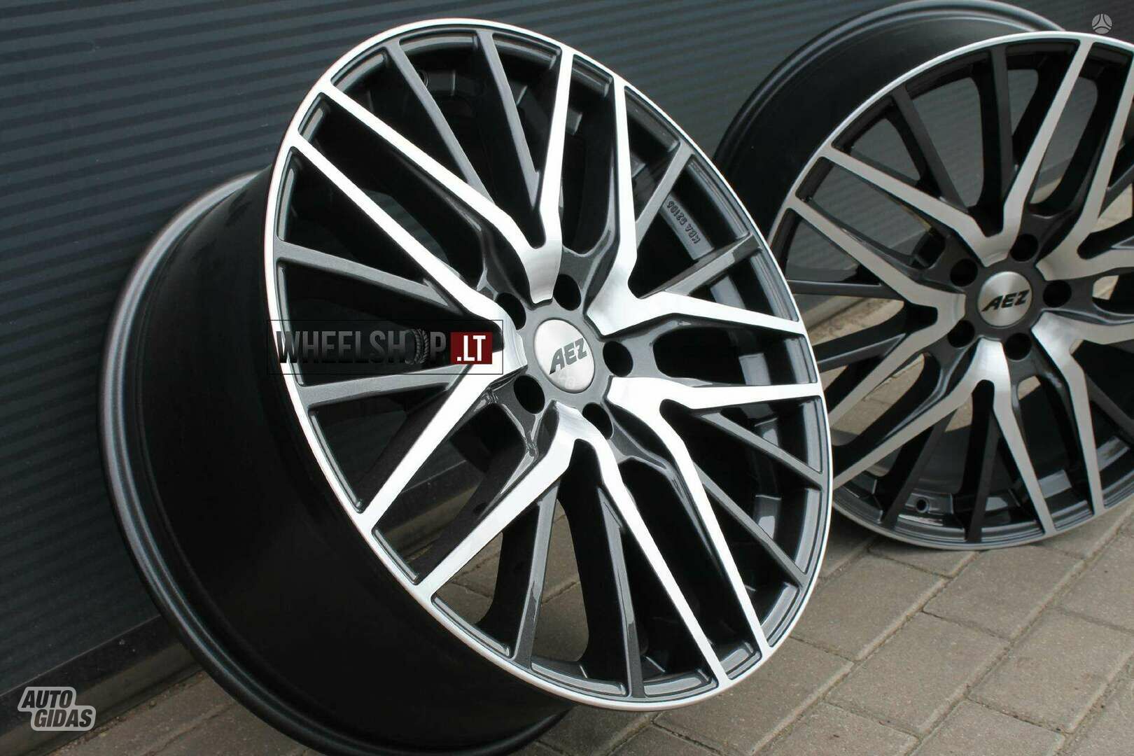 Panama Dark Gun Metal Polished rims