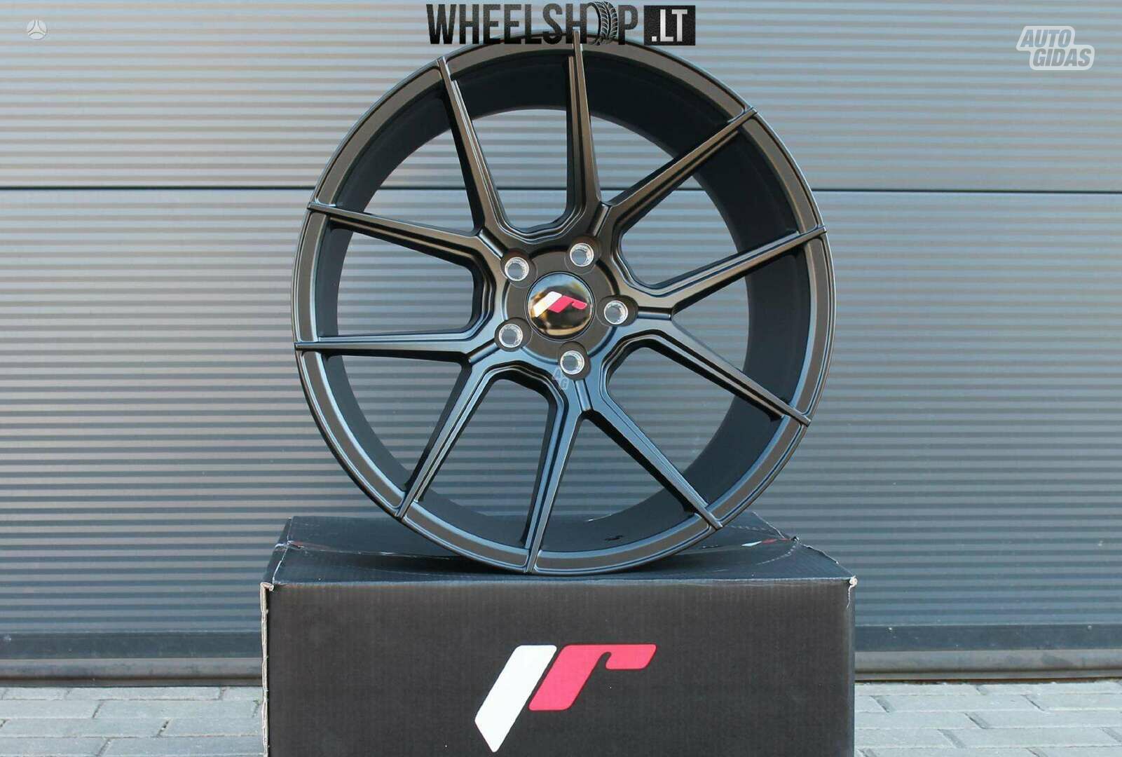 JR30 Matt Black rims