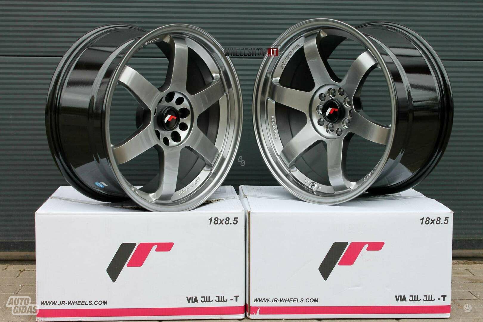 Japan Racing JR3 Hyper Grey light alloy R18 rims