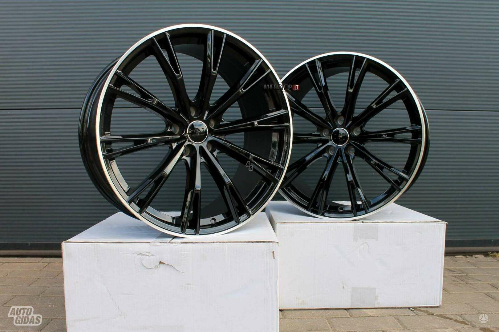 ABT S-GR Style Black + Pl rims