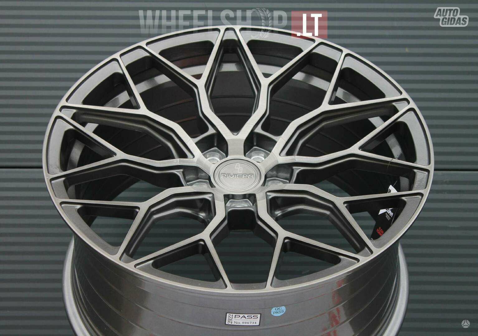 RF108 Grigio Flow Formed rims