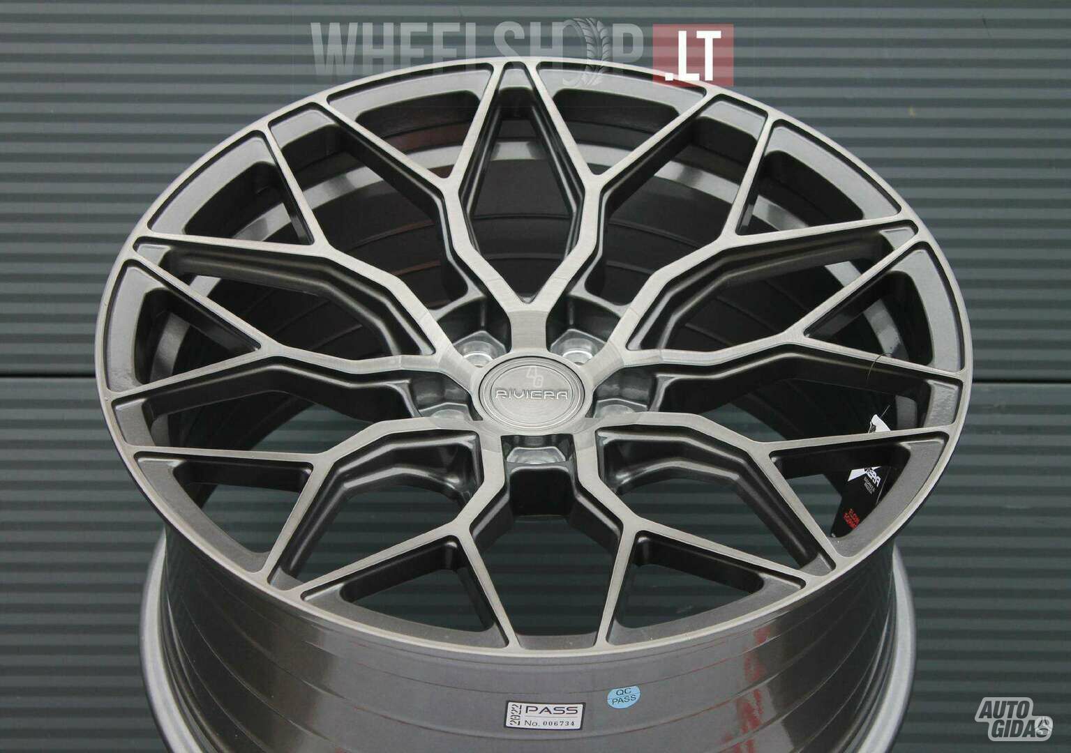 RIVIERA RF108 Grigio Flow Formed light alloy R19 rims