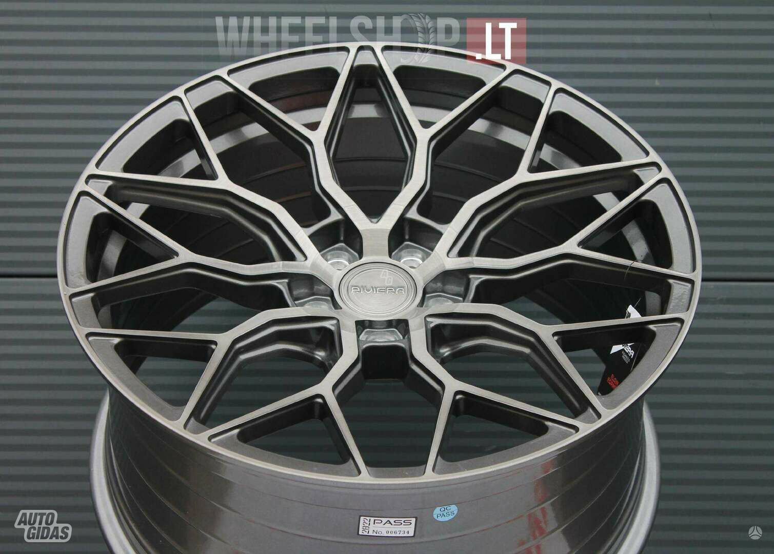 RF108 Grigio Flow Formed rims