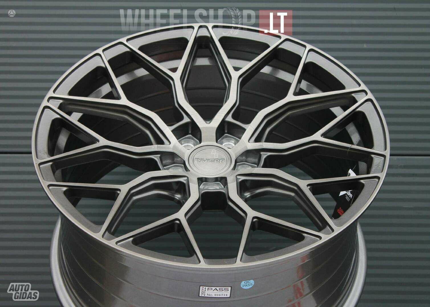 RF108 Grigio Flow Formed rims