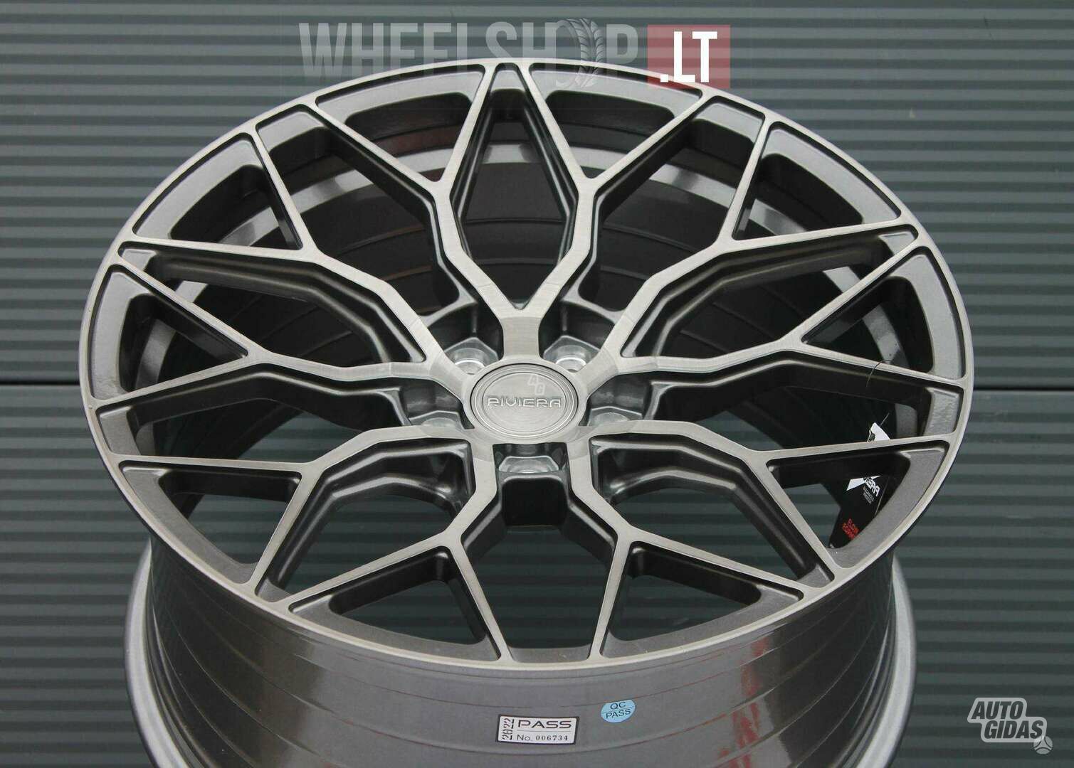 RF108 Grigio Flow Formed rims