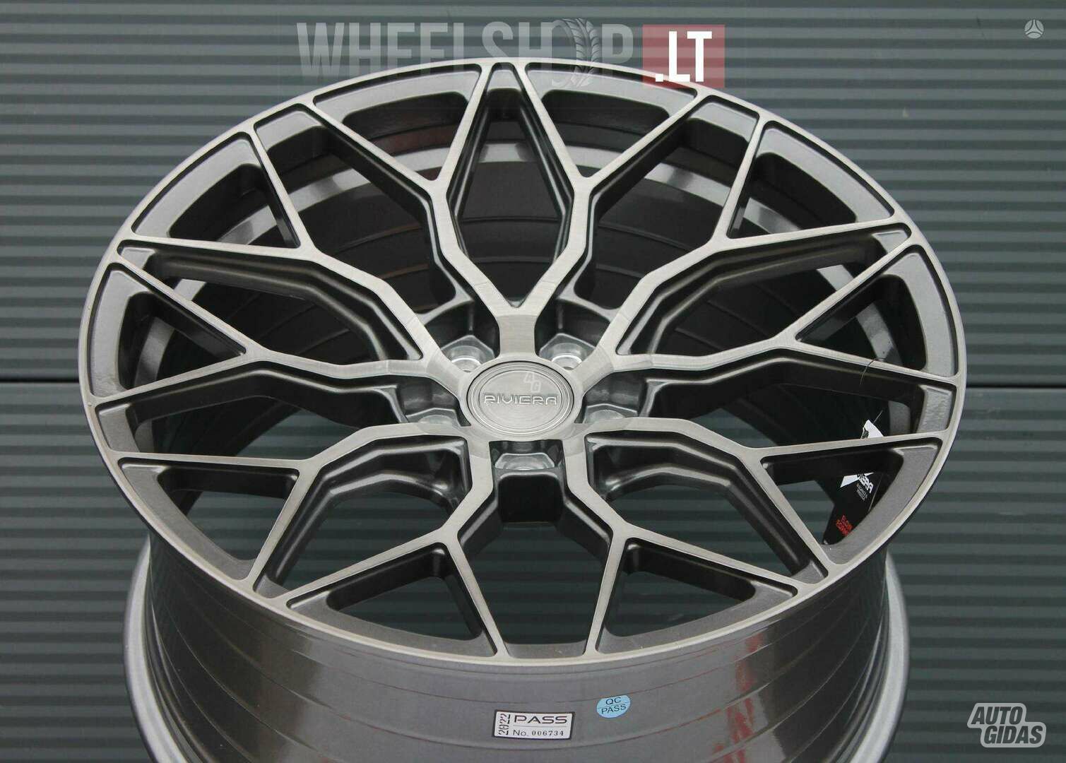 RF108 Grigio Flow Formed rims