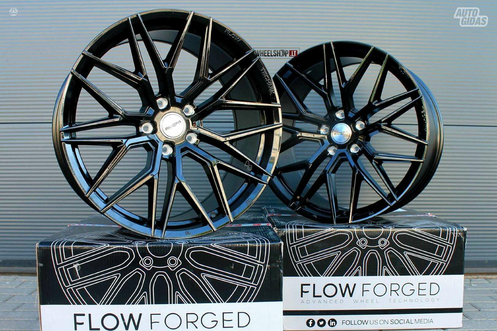 RF101 Black Concave FlowForm диски