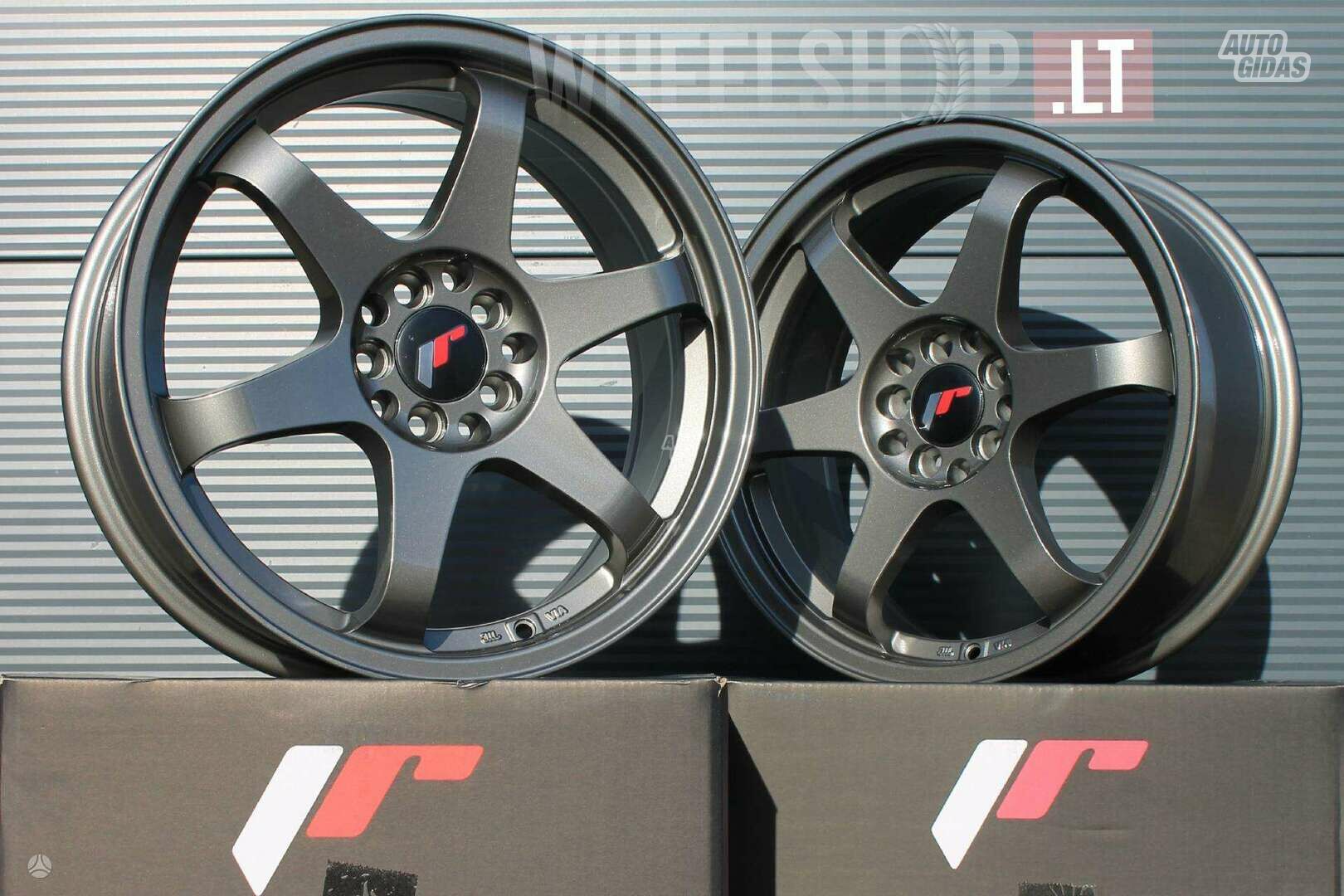 Japan Racing JR3 Hyper Grey light alloy R17 rims