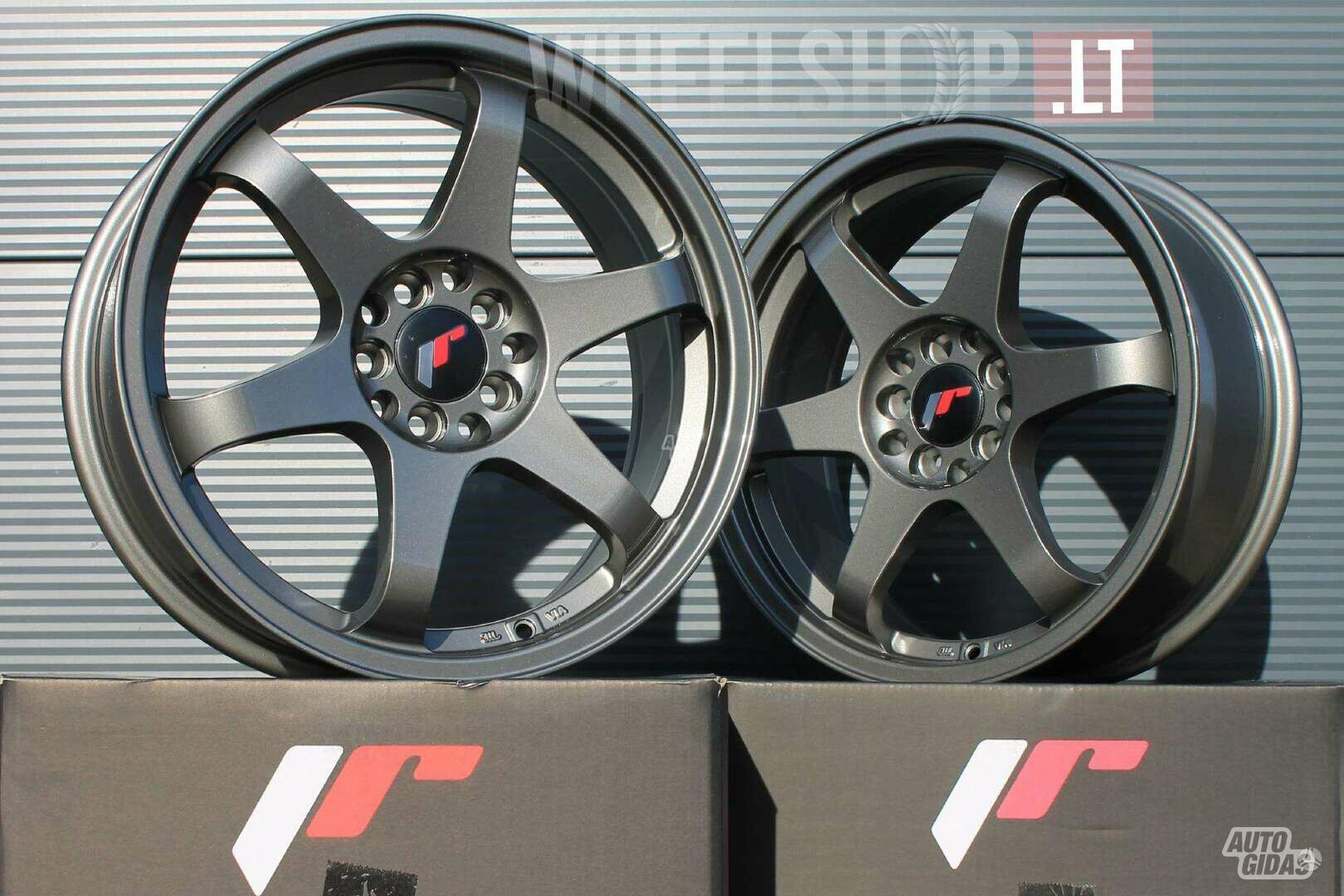 JR3 Hyper Grey rims