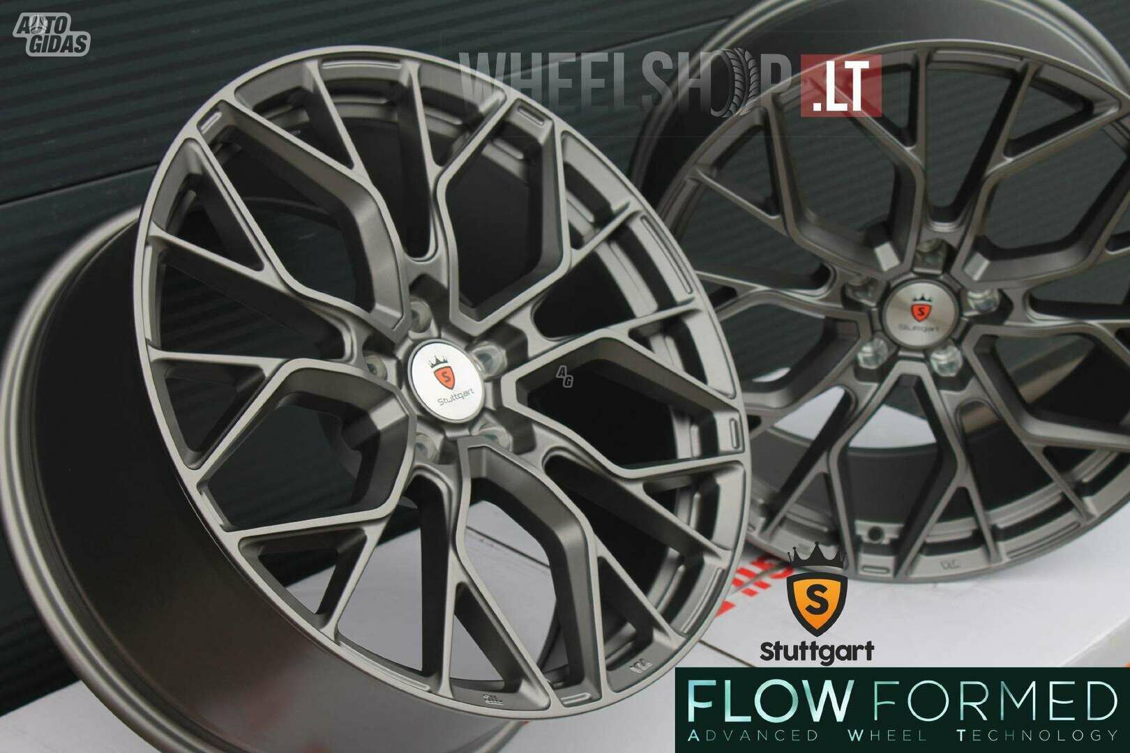 SF12 Matt GunMetal FlowFormed диски