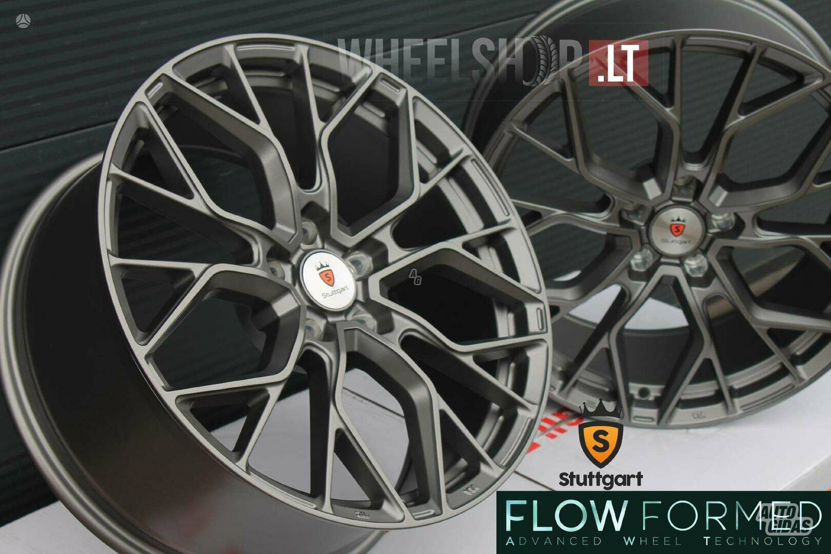 SF12 Matt GunMetal FlowFormed диски