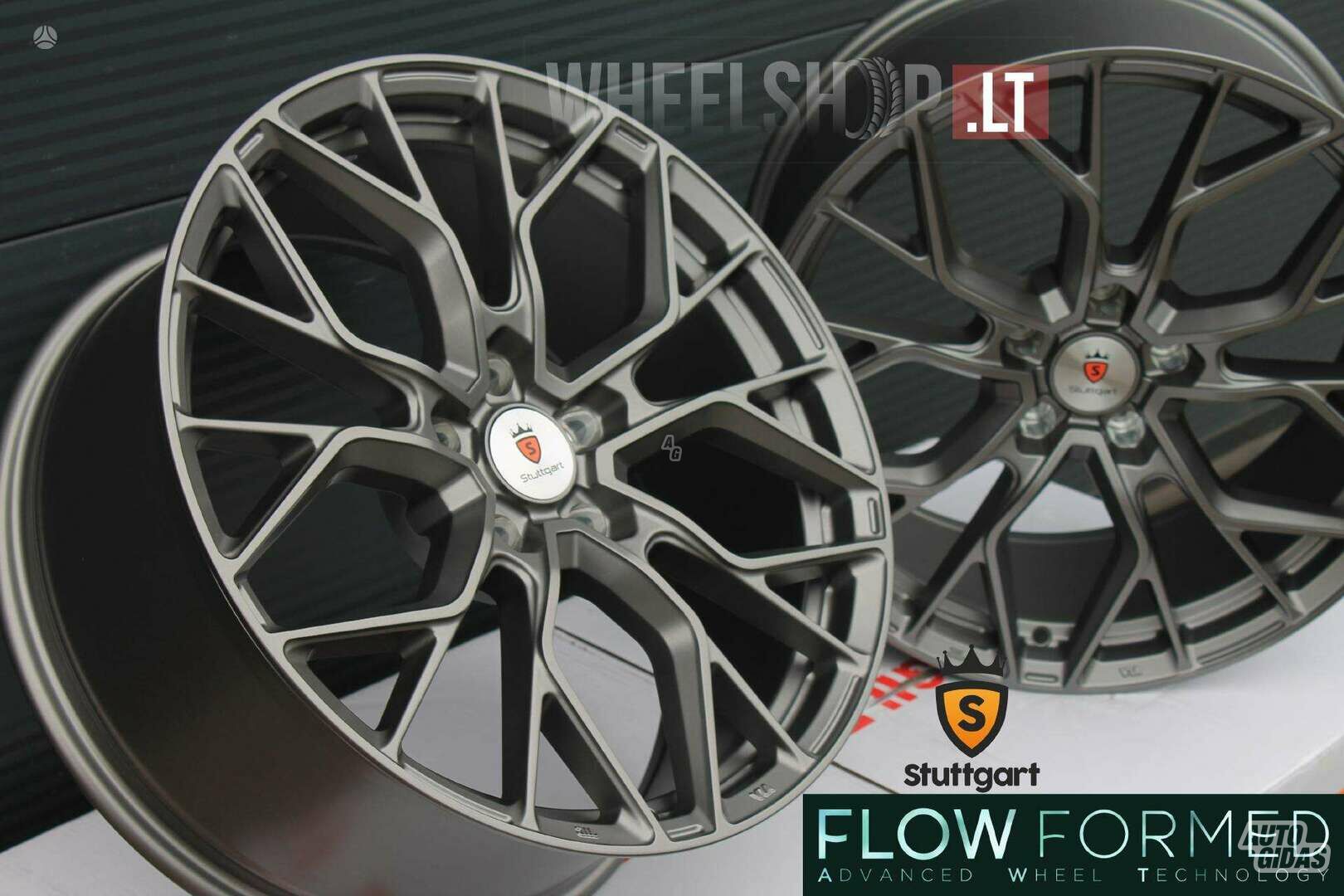 SF12 Matt GunMetal FlowFormed диски