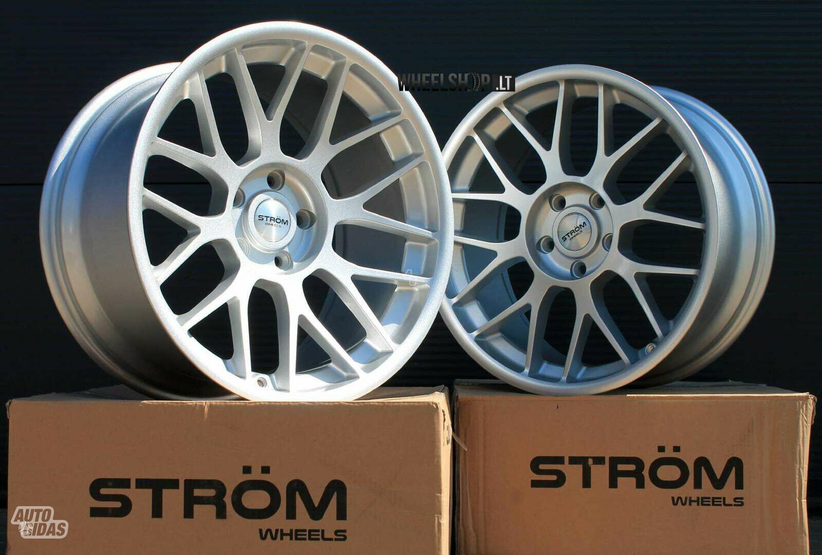 STR2 RC Silver rims