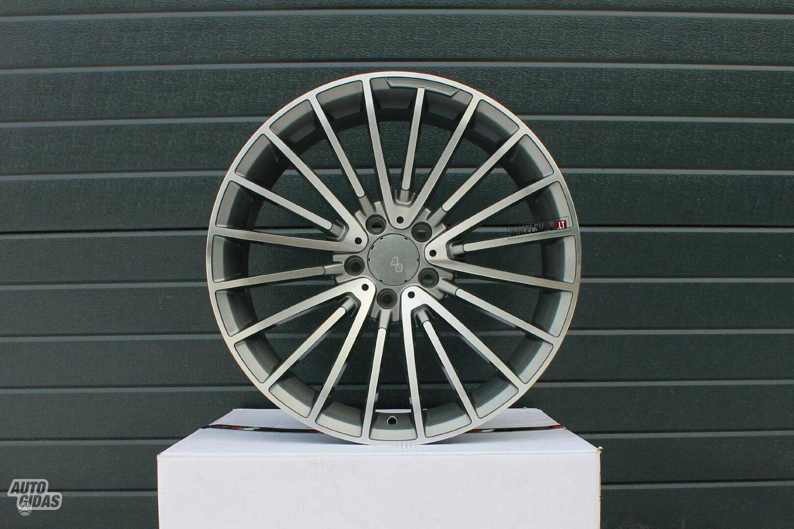 MultiSpoke Style Grey Polished ratlankiai