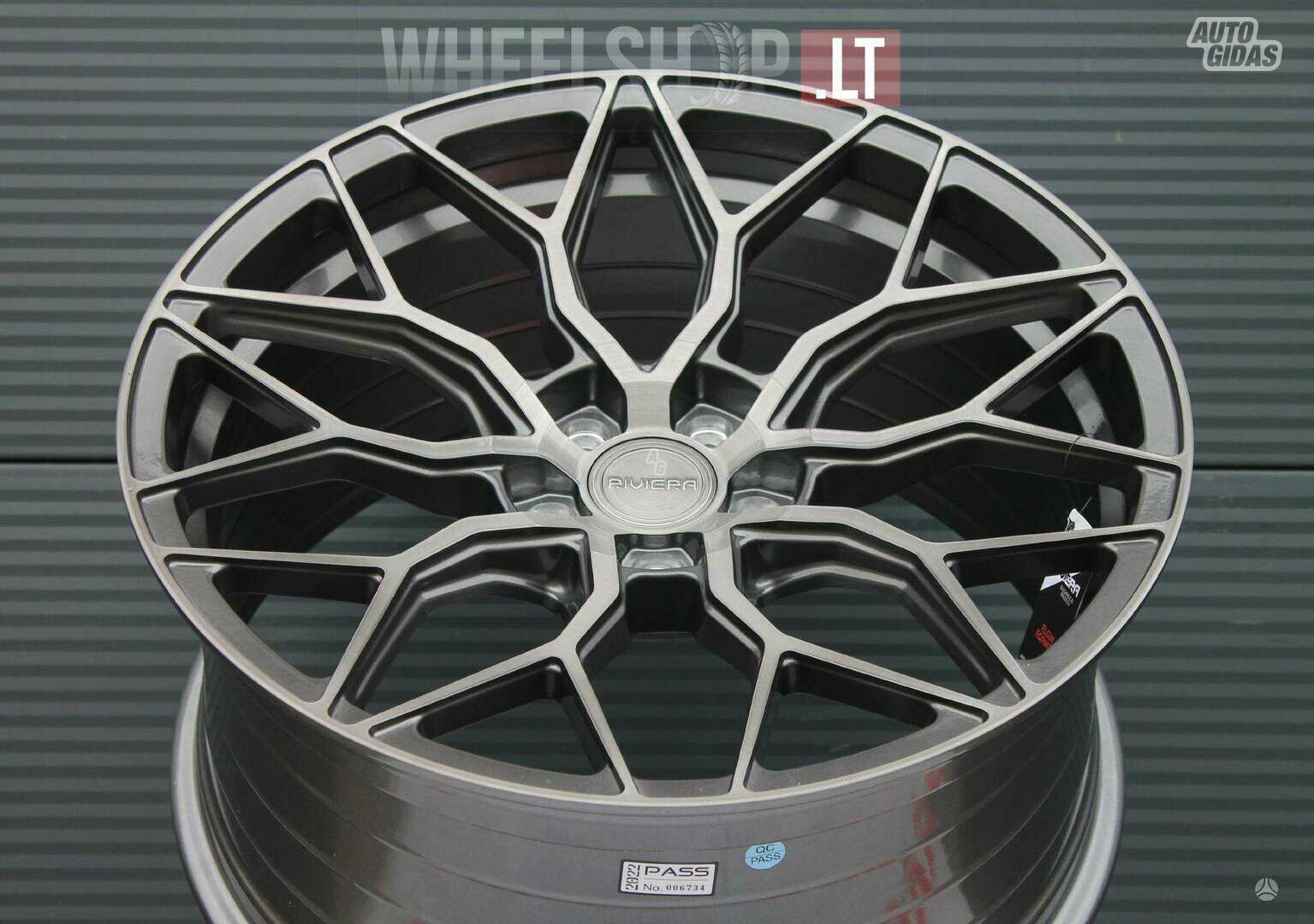 RF108 Grigio Flow Formed rims