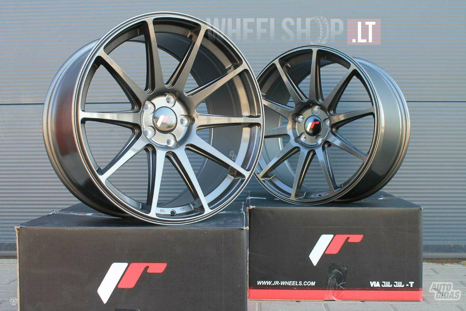 JR11 Hyper Grey rims