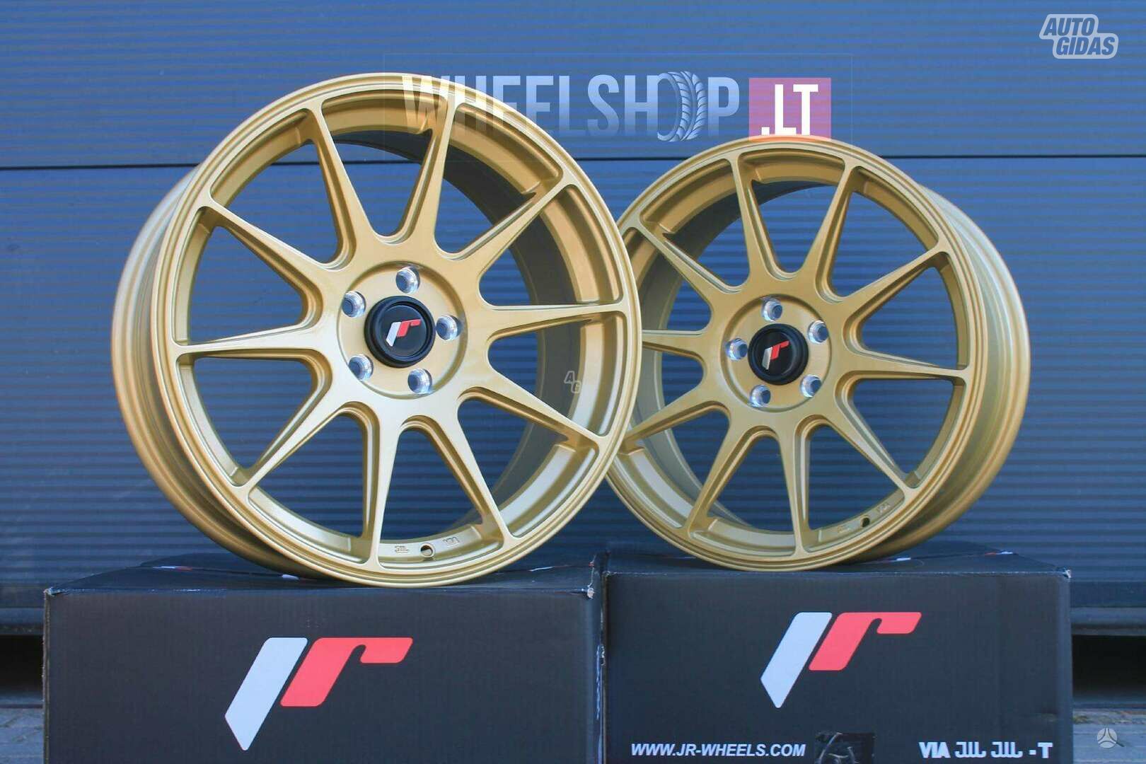 JR11 Gold rims