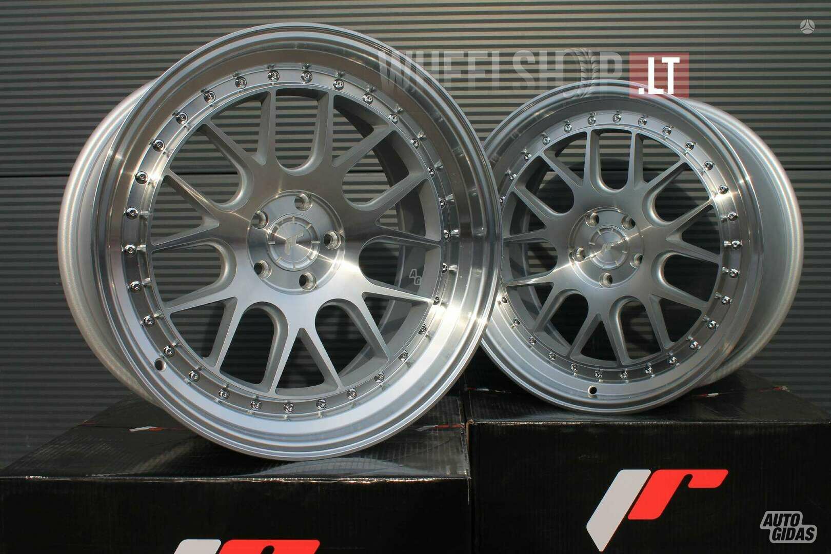 JR40 Silver FlowFormed rims