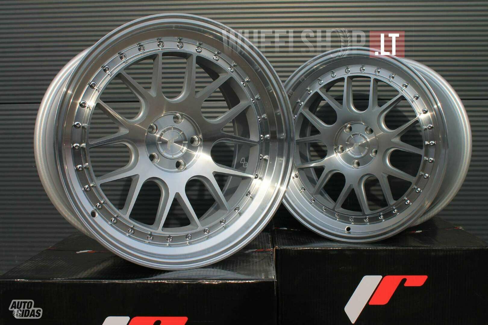 JR40 Silver FlowFormed rims